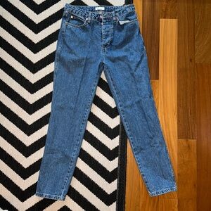 Worn Once Renggli Slim Straight Leg Jeans in Indigo Blue size 26